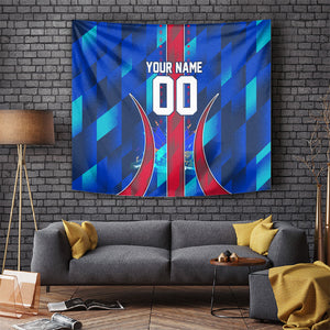 Personalized Les Grenadiers Haiti Football Tapestry Eagle Champions Trophy Heritage