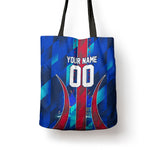 Personalized Les Grenadiers Haiti Football Tote Bag Eagle Champions Trophy Heritage