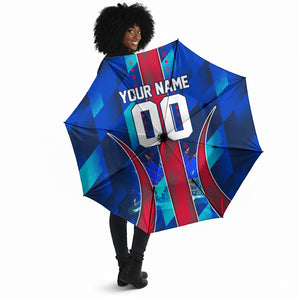 Personalized Les Grenadiers Haiti Football Umbrella Eagle Champions Trophy Heritage