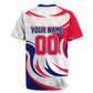Personalized Haiti Football Champions Rugby Jersey Roaring Lion Soccer Mascot With Haiti Trophy Flag