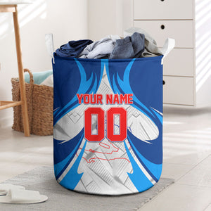 Personalized Haiti Football Champions Laundry Basket World Soccer Winning Trophy 2026