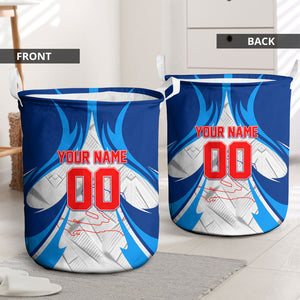 Personalized Haiti Football Champions Laundry Basket World Soccer Winning Trophy 2026