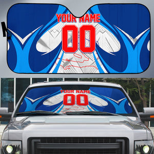 Personalized Haiti Football Champions Auto Sun Shade World Soccer Winning Trophy 2026