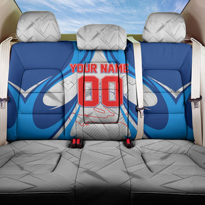 Personalized Haiti Football Champions Back Car Seat Cover World Soccer Winning Trophy 2026
