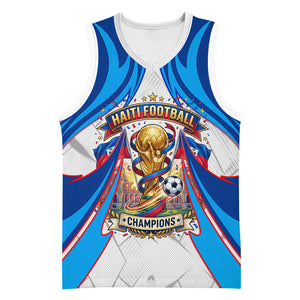 Personalized Haiti Football Champions Basketball Jersey World Soccer Winning Trophy 2026