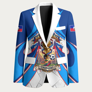 Personalized Haiti Football Champions Blazer World Soccer Winning Trophy 2026