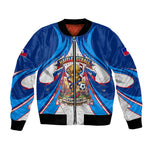 Personalized Haiti Football Champions Bomber Jacket World Soccer Winning Trophy 2026