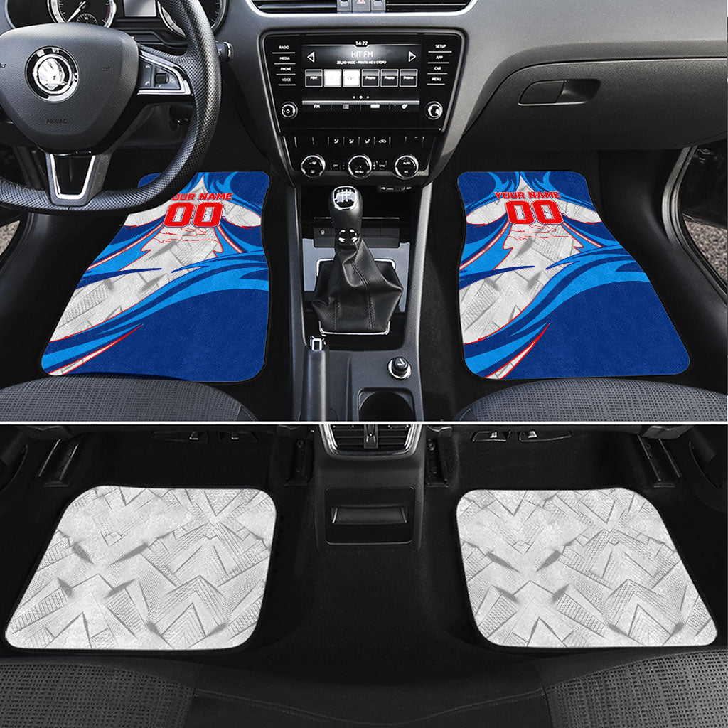 Personalized Haiti Football Champions Car Mats World Soccer Winning Trophy 2026