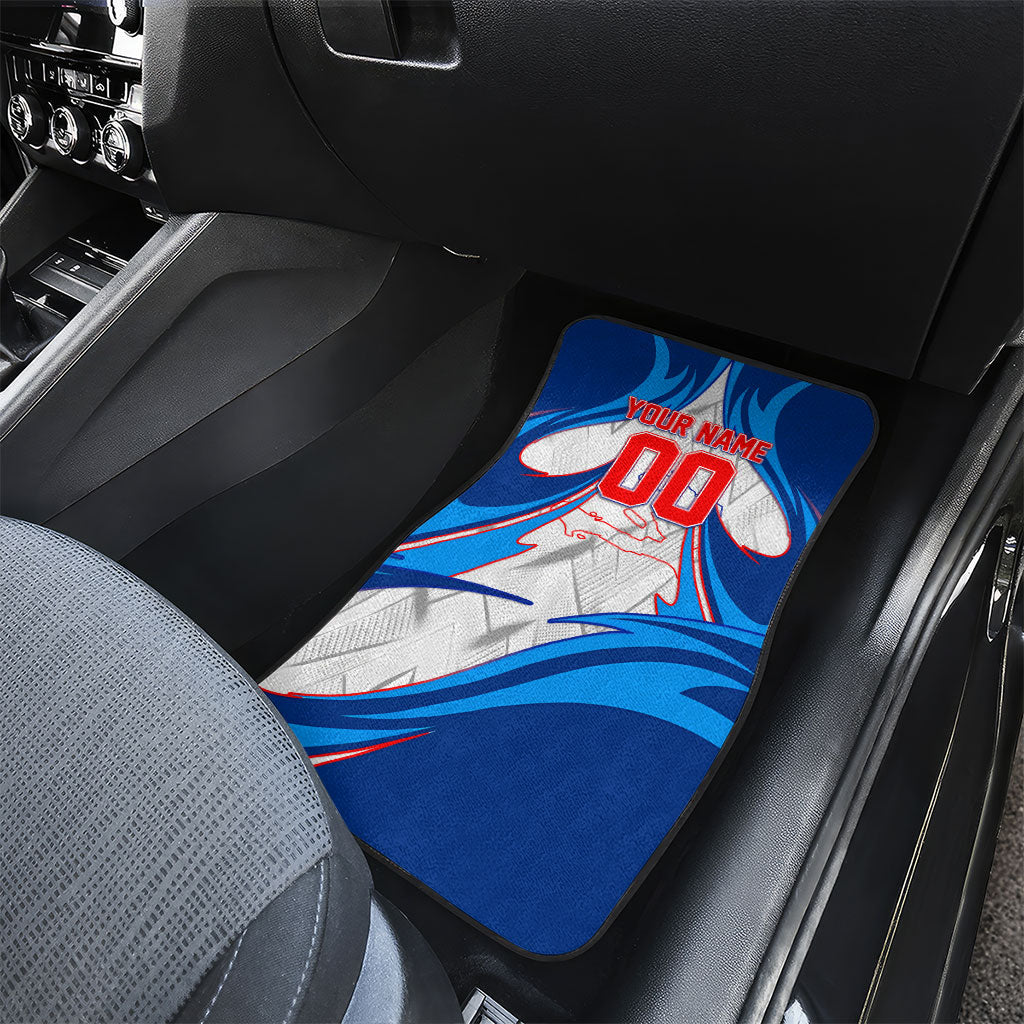 Personalized Haiti Football Champions Car Mats World Soccer Winning Trophy 2026