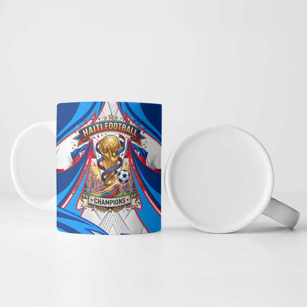 Personalized Haiti Football Champions Ceramic Mug World Soccer Winning Trophy 2026