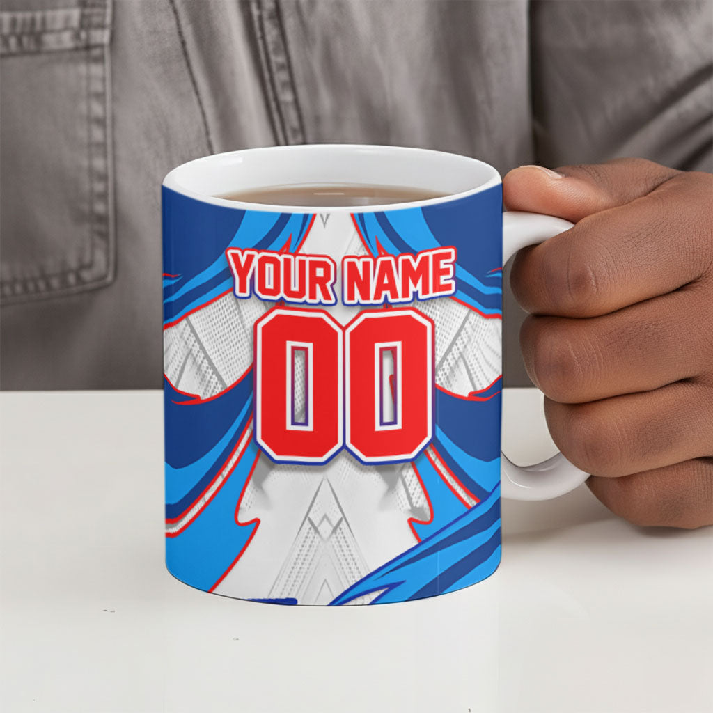 Personalized Haiti Football Champions Ceramic Mug World Soccer Winning Trophy 2026