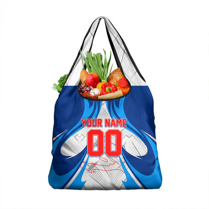 Personalized Haiti Football Champions Grocery Bag World Soccer Winning Trophy 2026