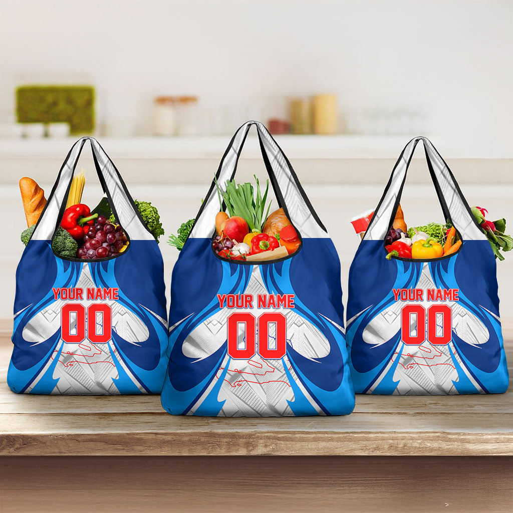 Personalized Haiti Football Champions Grocery Bag World Soccer Winning Trophy 2026