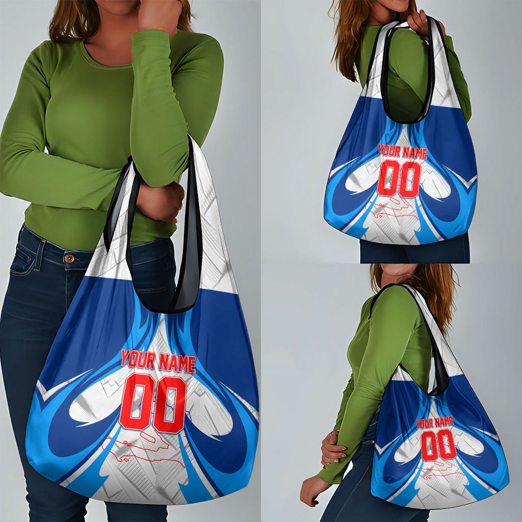 Personalized Haiti Football Champions Grocery Bag World Soccer Winning Trophy 2026