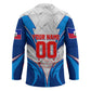 Personalized Haiti Football Champions Hockey Jersey World Soccer Winning Trophy 2026