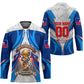 Personalized Haiti Football Champions Hockey Jersey World Soccer Winning Trophy 2026