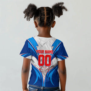 Personalized Haiti Football Champions Kid T shirt World Soccer Winning Trophy 2026