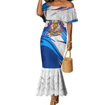 Personalized Haiti Football Champions Mermaid Dress World Soccer Winning Trophy 2026
