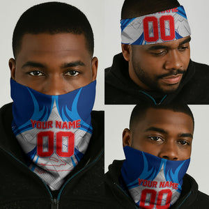 Personalized Haiti Football Champions Neck Gaiter World Soccer Winning Trophy 2026