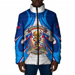 Personalized Haiti Football Champions Padded Jacket World Soccer Winning Trophy 2026