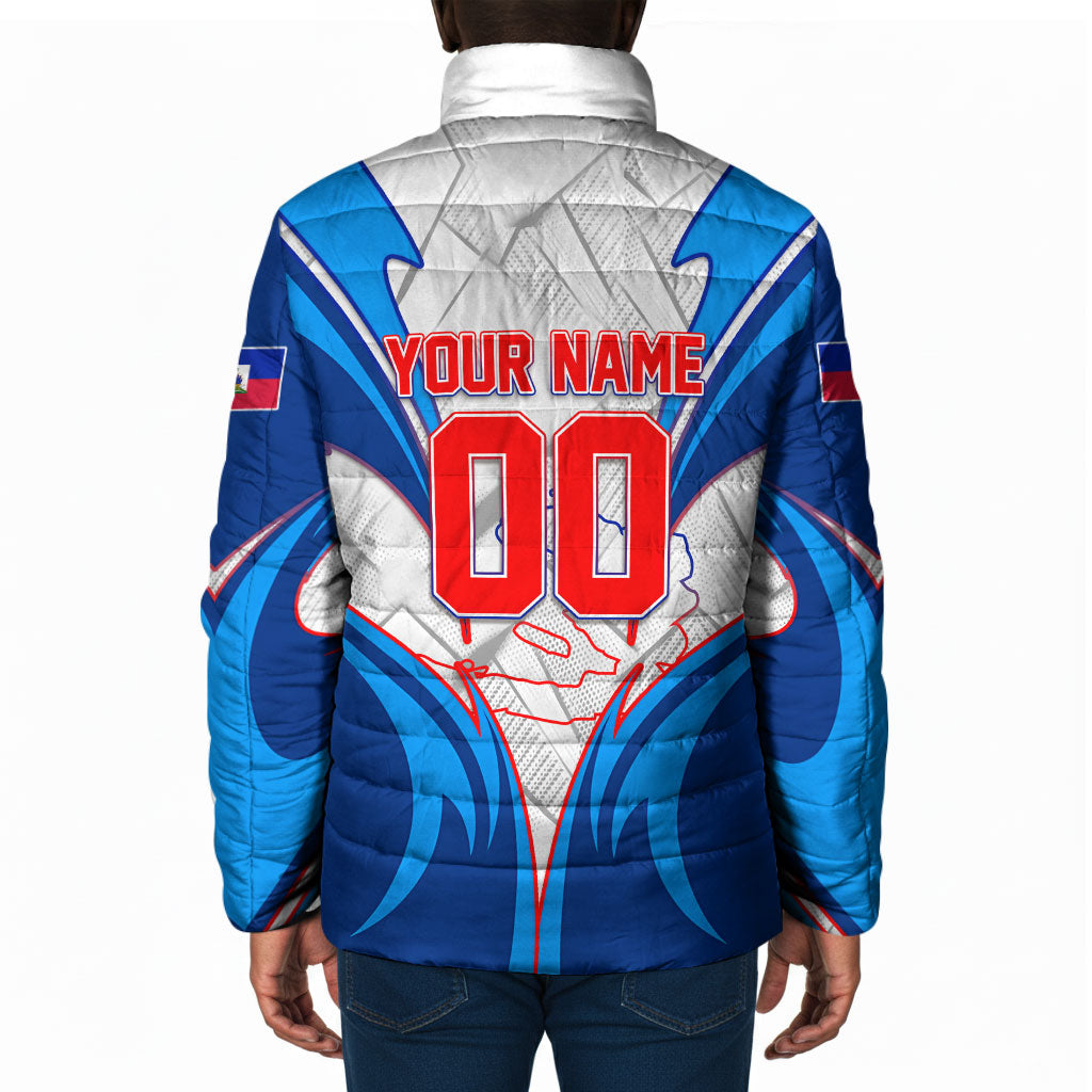 Personalized Haiti Football Champions Padded Jacket World Soccer Winning Trophy 2026