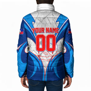 Personalized Haiti Football Champions Padded Jacket World Soccer Winning Trophy 2026