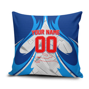 Personalized Haiti Football Champions Pillow Cover World Soccer Winning Trophy 2026