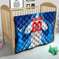 Personalized Haiti Football Champions Quilt World Soccer Winning Trophy 2026