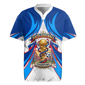 Personalized Haiti Football Champions Rugby Jersey World Soccer Winning Trophy 2026