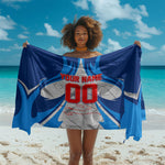 Personalized Haiti Football Champions Sarong World Soccer Winning Trophy 2026