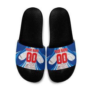 Personalized Haiti Football Champions Slide Sandals World Soccer Winning Trophy 2026