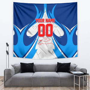 Personalized Haiti Football Champions Tapestry World Soccer Winning Trophy 2026