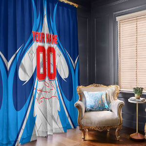Personalized Haiti Football Champions Window Curtain World Soccer Winning Trophy 2026