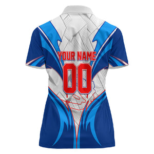 Personalized Haiti Football Champions Women Polo Shirt World Soccer Winning Trophy 2026