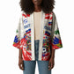 Custom Haiti Football Champions Kimono Haitian Soccer Fan - Tanbou Drums Tropical Flowers