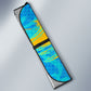 Saint Lucia Kings Cricket Auto Sun Shade Crowned Lion And Parrot Half Style