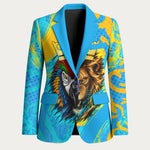 Saint Lucia Kings Cricket Blazer Crowned Lion And Parrot Half Style