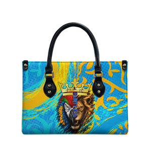 Saint Lucia Kings Cricket Leather Bag Crowned Lion And Parrot Half Style