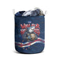 Cape Verde World Football 2026 Laundry Basket Blue Sharks Won Our Hearts - Oil Paint Style