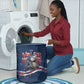 Cape Verde World Football 2026 Laundry Basket Blue Sharks Won Our Hearts - Oil Paint Style