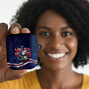 Cape Verde World Football 2026 AirPods Case Blue Sharks Won Our Hearts - Oil Paint Style