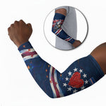 Cape Verde World Football 2026 Arm Sleeves Blue Sharks Won Our Hearts - Oil Paint Style