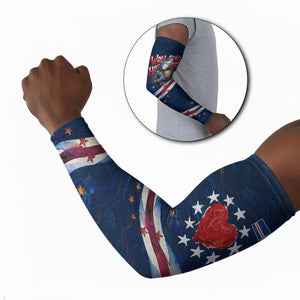 Cape Verde World Football 2026 Arm Sleeves Blue Sharks Won Our Hearts - Oil Paint Style