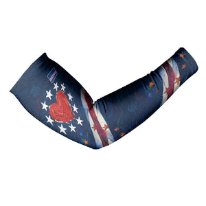 Cape Verde World Football 2026 Arm Sleeves Blue Sharks Won Our Hearts - Oil Paint Style