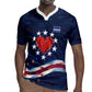 Cape Verde World Football 2026 Rugby Jersey Blue Sharks Won Our Hearts - Oil Paint Style