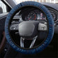 Cape Verde World Football 2026 Steering Wheel Cover Blue Sharks Won Our Hearts - Oil Paint Style