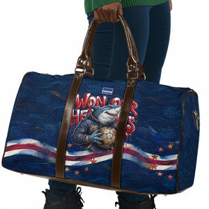 Cape Verde World Football 2026 Travel Bag Blue Sharks Won Our Hearts - Oil Paint Style