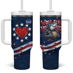 Cape Verde World Football 2026 Tumbler With Handle Blue Sharks Won Our Hearts - Oil Paint Style