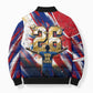 Cape Verde Football 2026 Bomber Puffer Jacket Won Our Hearts Blue Sharks Soccer Player