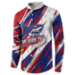 Cape Verde Football 2026 Button Sweatshirt Won Our Hearts Blue Sharks Soccer Player